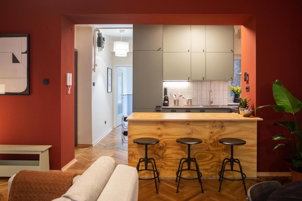 Design 1Bdr Apartment With Balcony Ζάγκρεμπ Εξωτερικό φωτογραφία