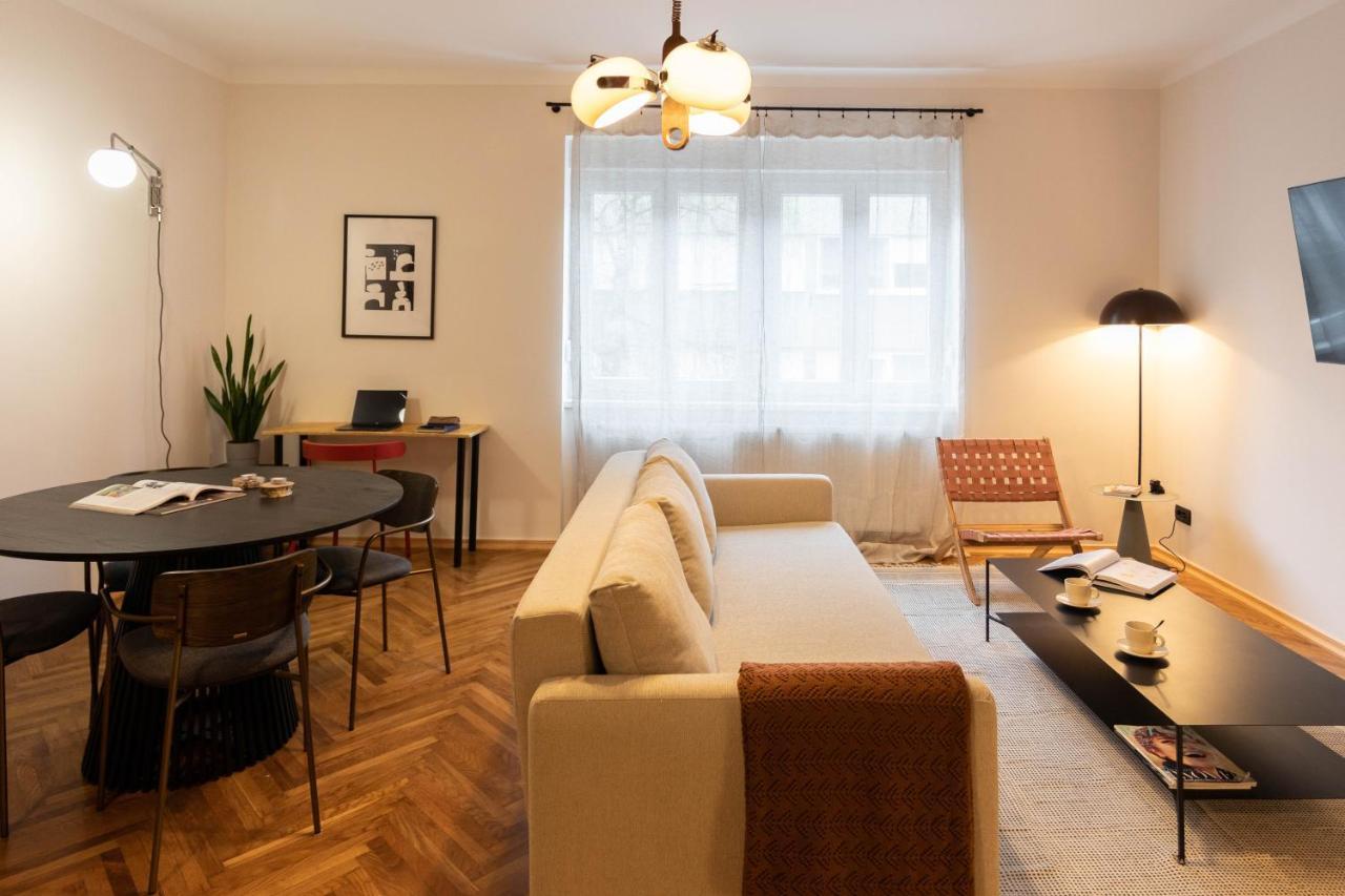 Design 1Bdr Apartment With Balcony Ζάγκρεμπ Εξωτερικό φωτογραφία