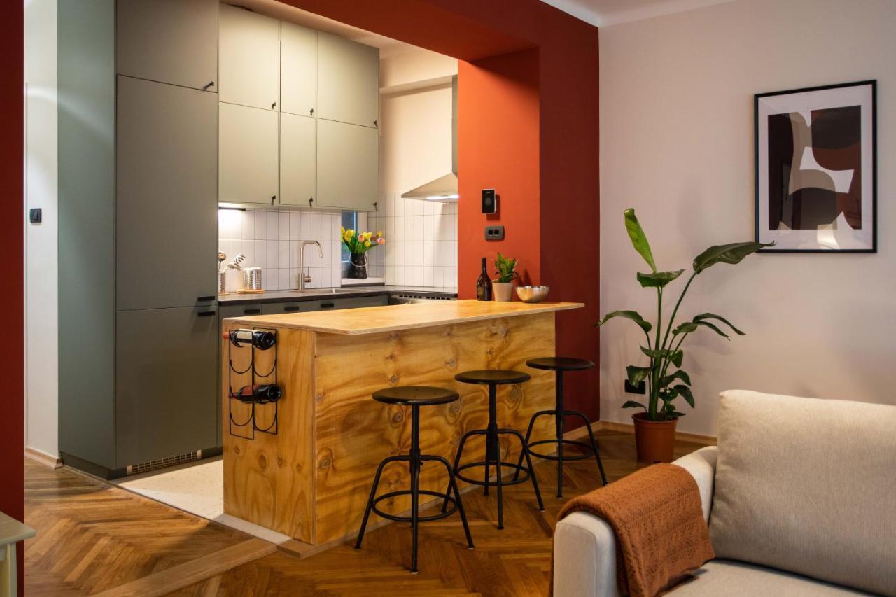 Design 1Bdr Apartment With Balcony Ζάγκρεμπ Εξωτερικό φωτογραφία